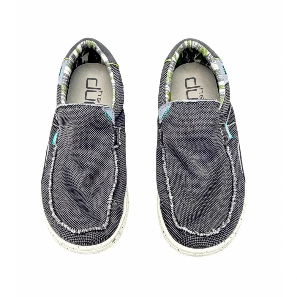 Hey Dude Mikka Hawk Ash Gray Slip On Shoes Men Size 13  Fast Free Shipping